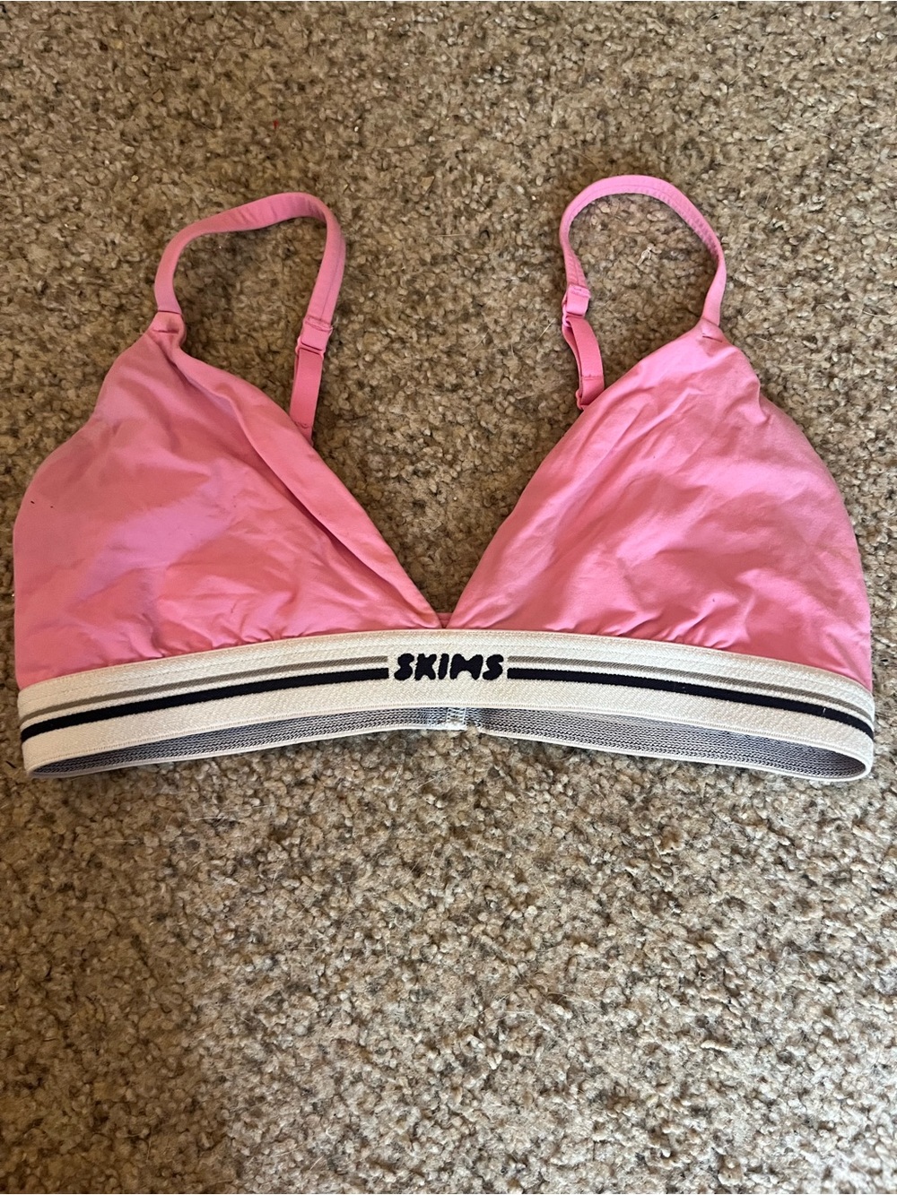 Skims Pink Bralette